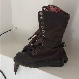 doc martins brown boots